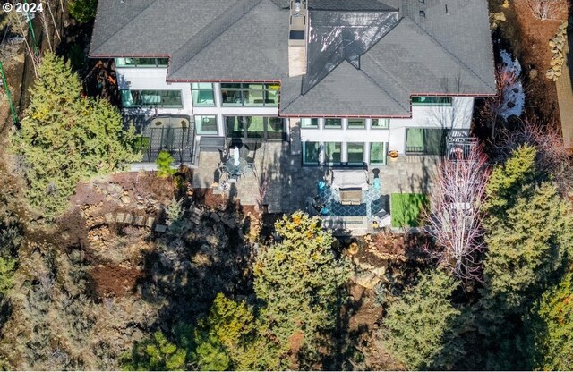3425 NW Fairway Heights Dr, Bend, OR 97703 - view from above of property