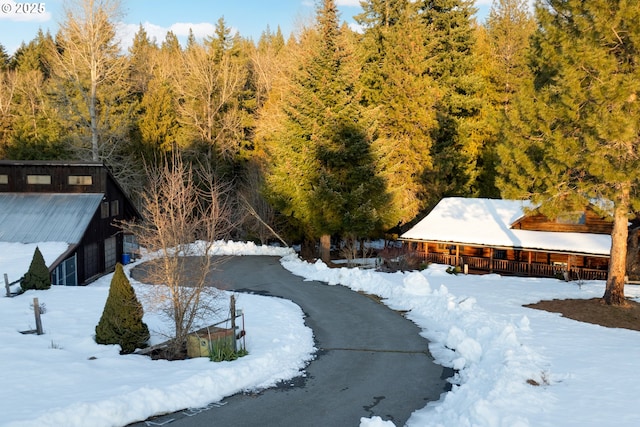 96 Mount Adams Rd, Trout Lake, WA 98650 - view of snowy aerial view
