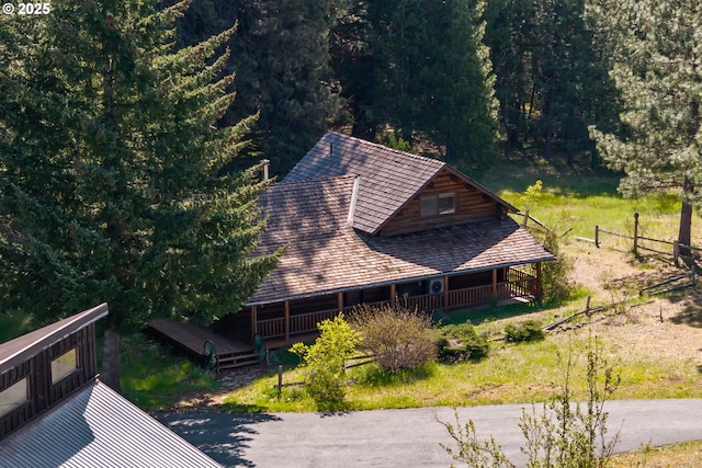 96 Mount Adams Rd, Trout Lake, WA 98650 - aerial view of property and surrounding area