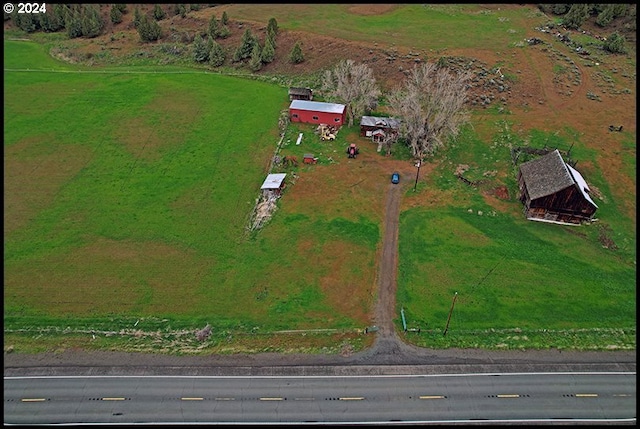 50889 Hwy 26, Mount Vernon, OR 97865 - aerial view of property's location featuring rural landscape