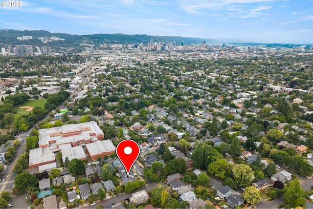 2834 SE Franklin St, Portland, OR 97202 - bird's eye view