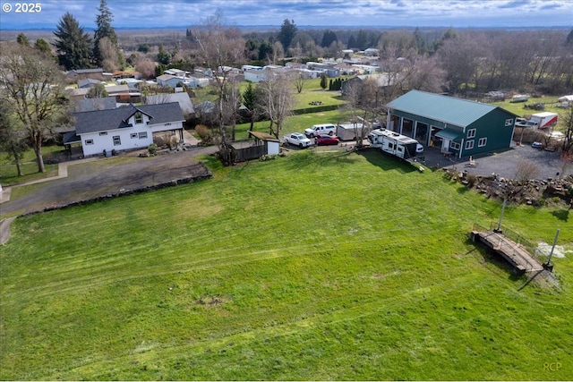 birds eye view of property featuring a residential view