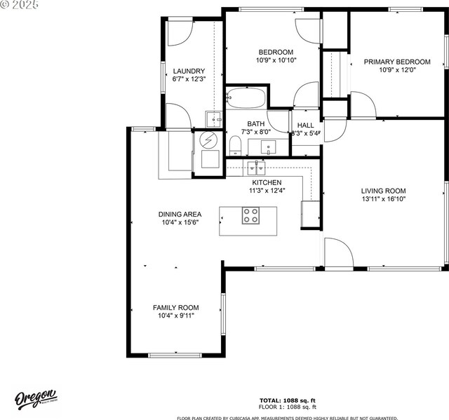 160 Beatrice Ave, Gladstone, OR 97027 - view of floor plan / room layout