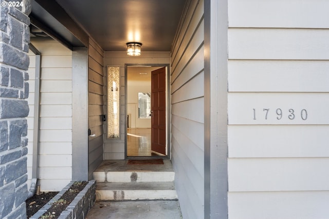 view of property entrance