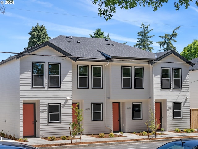 view of townhome / multi-family property