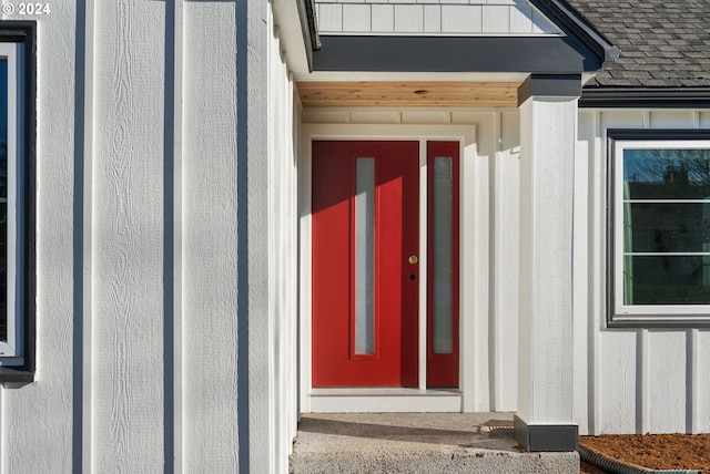 view of entrance to property