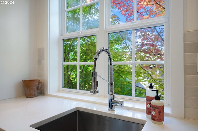 room details featuring sink