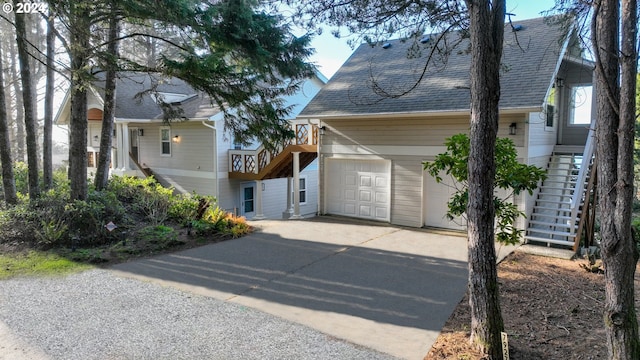79274 Ray Brown Rd, Arch Cape, OR 97102 - view of property exterior featuring a garage