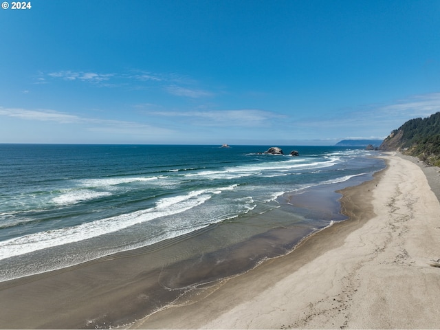 79274 Ray Brown Rd, Arch Cape, OR 97102 - view of water feature featuring a view of the beach