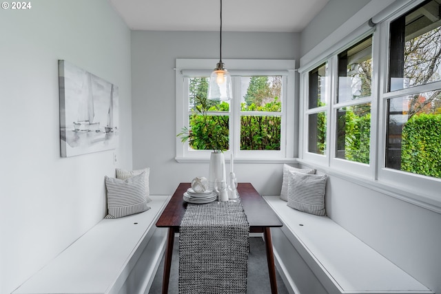 sunroom / solarium with a wealth of natural light