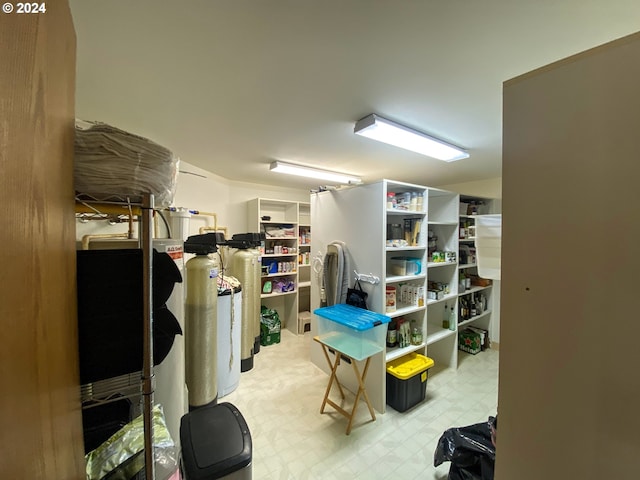 view of storage room