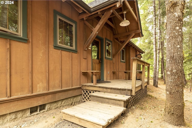 view of entrance to property