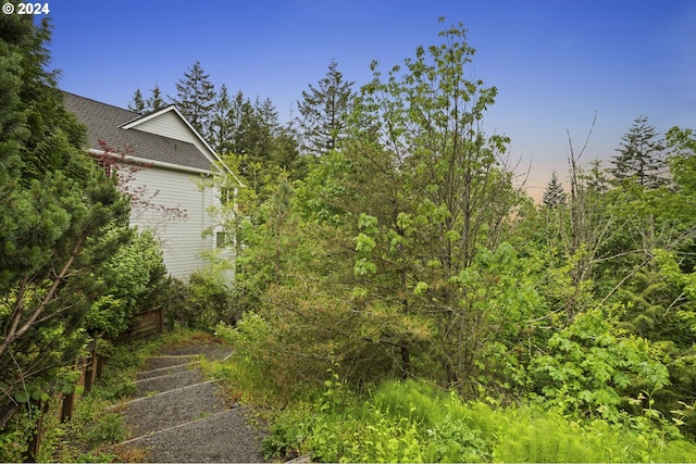 view of property exterior