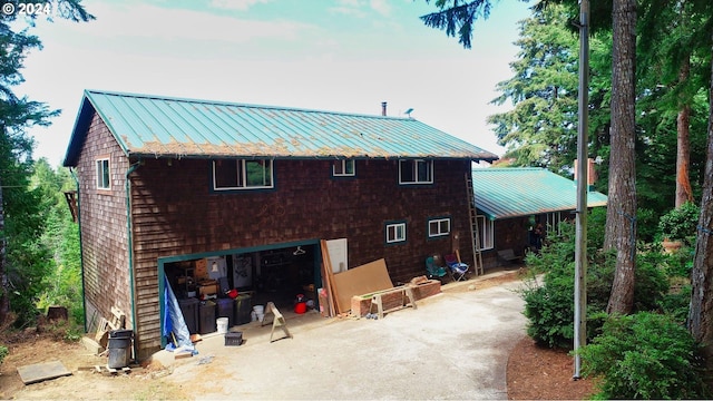 view of rear view of house