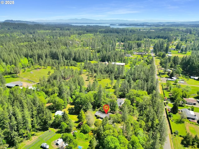 24221 Warthen Rd, Elmira, OR 97437 - bird's eye view of a forest