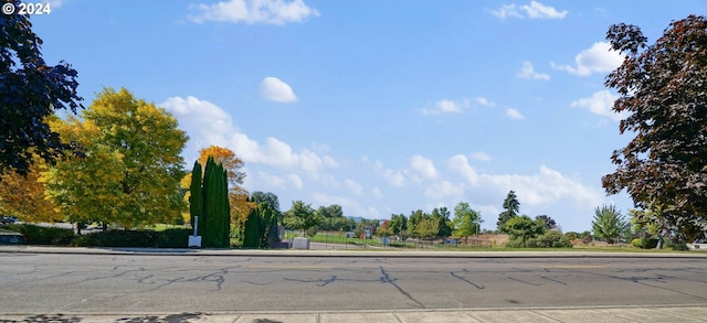 view of road