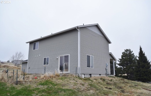 view of rear view of house