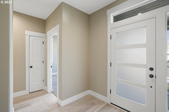 1005 Sassafras, Independence, OR 97351 - entrance foyer with light wood-style flooring and baseboards