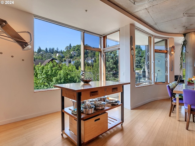 sunroom featuring plenty of natural light