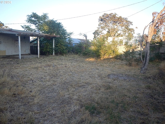 view of yard