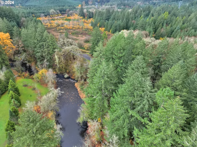 92932 Paschelke Rd, Marcola, OR 97454 - bird's eye view of a heavily wooded area
