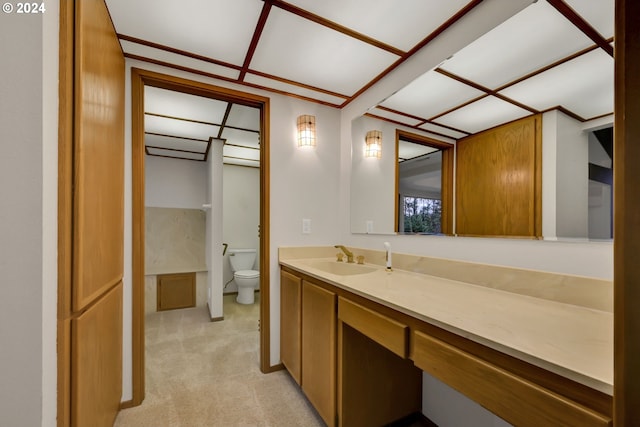 92932 Paschelke Rd, Marcola, OR 97454 - bathroom with toilet and vanity