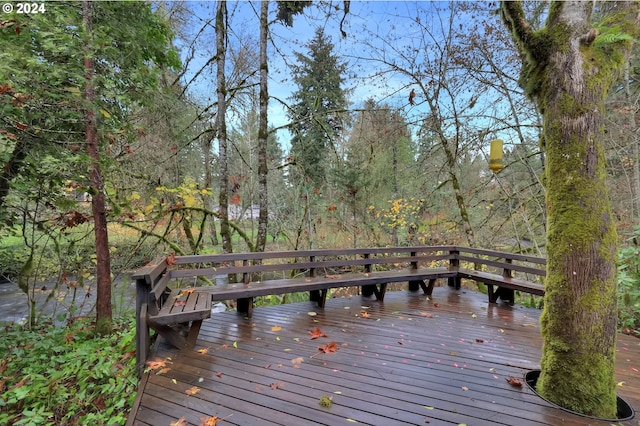 92932 Paschelke Rd, Marcola, OR 97454 - view of wooden terrace