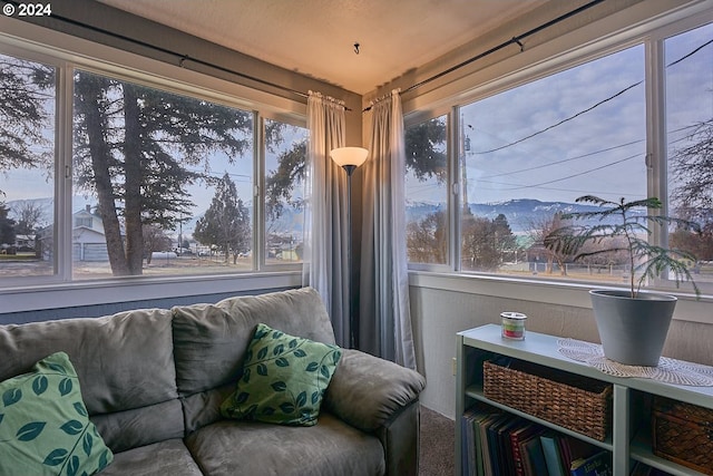 sunroom / solarium featuring a wealth of natural light