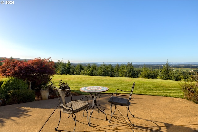 view of patio