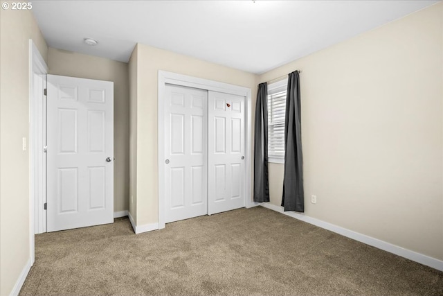 2410 S Heather St, Cornelius, OR 97113 - unfurnished bedroom featuring carpet, baseboards, and a closet