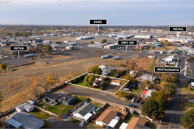 1655 NE 2nd St, Hermiston, OR 97838 - view of property location featuring property boundaries highlighted