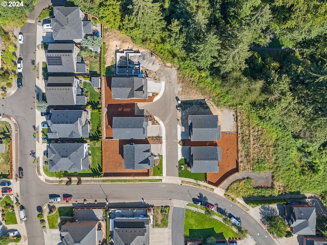 drone / aerial view featuring a residential view
