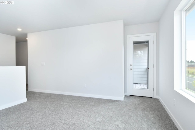 964 NE 14th St, Battle Ground, WA 98604 - carpeted empty room featuring baseboards and recessed lighting