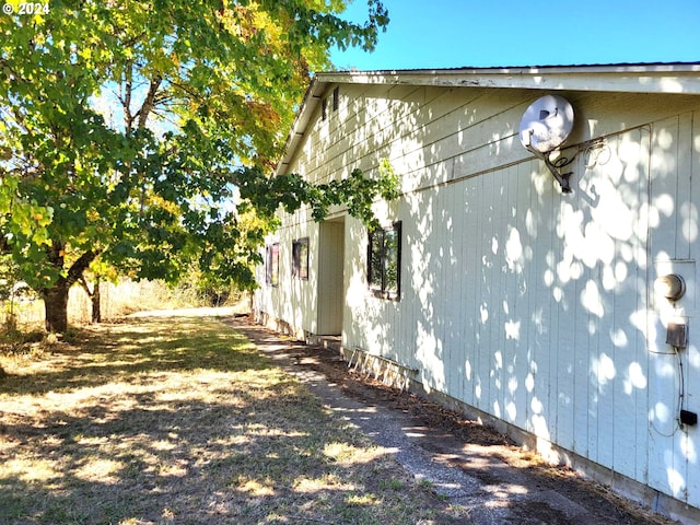 view of property exterior