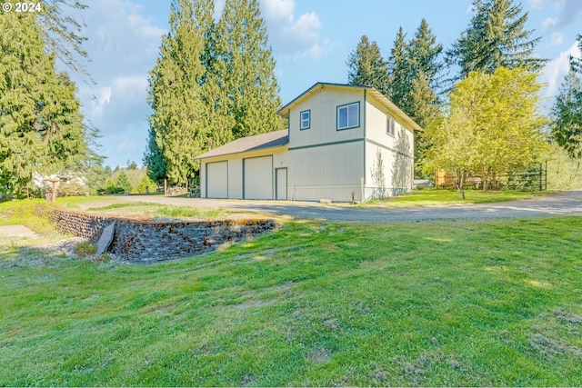 2201 NW Carty Rd, Ridgefield, WA 98642 - view of home's exterior with a yard