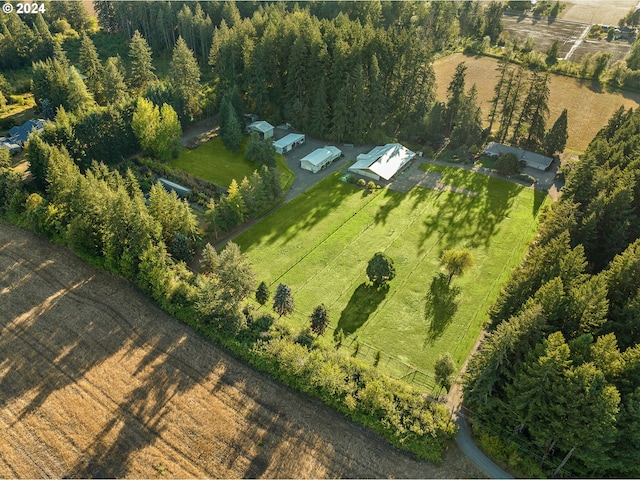 22750 SW Rosedale Rd, Beaverton, OR 97078 - birds eye view of property with a rural view