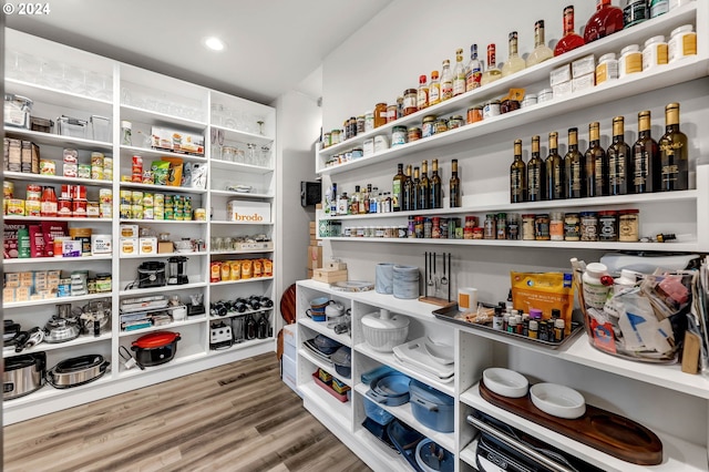 view of pantry