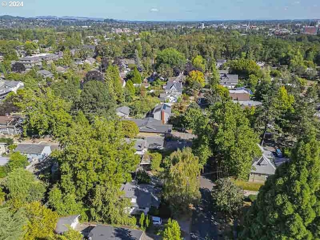 aerial overview of property's location featuring nearby suburban area