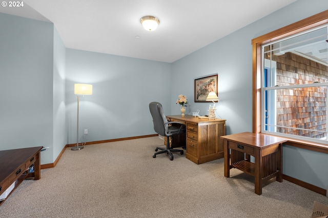 402 Diamond Ln, Gearhart, OR 97138 - carpeted office with baseboards
