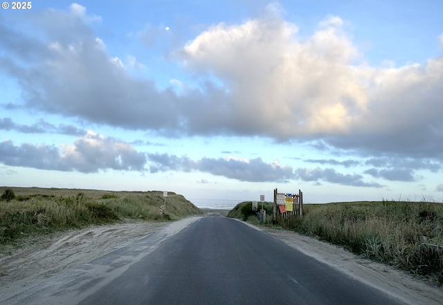 view of road