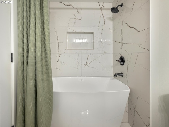 818 Ash St, Lake Oswego, OR 97034 - bathroom featuring shower / tub combo