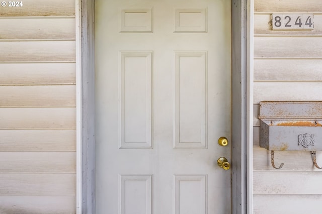 view of entrance to property