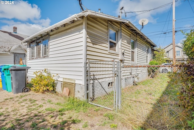 view of side of home