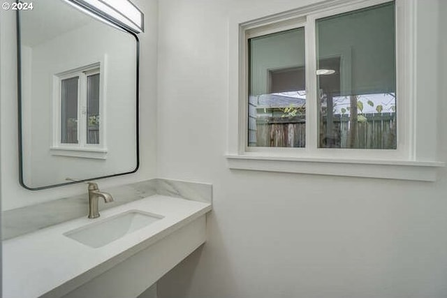 bathroom with sink