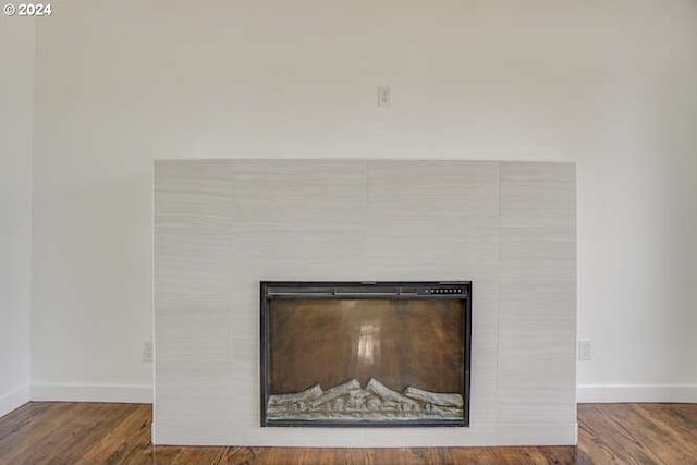 room details featuring wood-type flooring