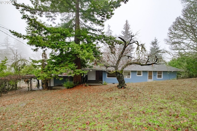 view of back of house