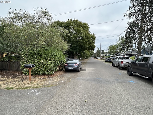 view of street