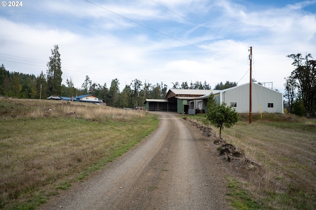 37075 Camp Creek Rd, Springfield, OR 97478 - view of front facade with dirt driveway