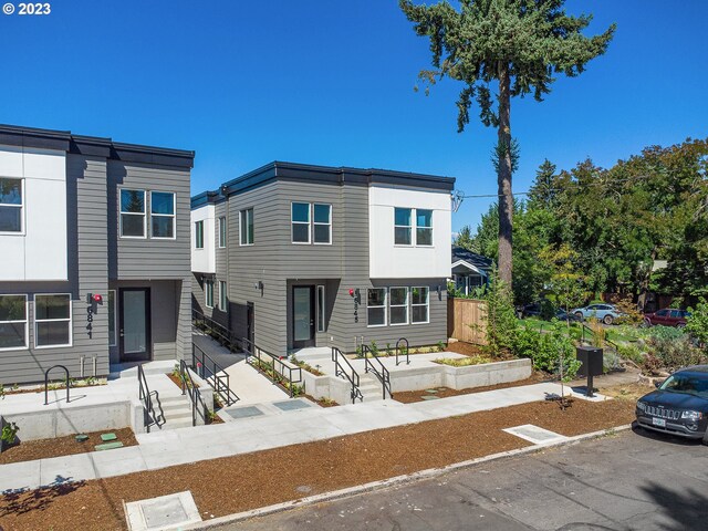 view of townhome / multi-family property