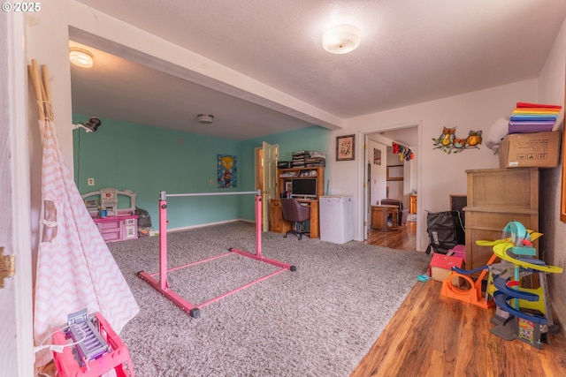 93777 Green Acres Ln, Coos Bay, OR 97420 - recreation room with wood finished floors and baseboards